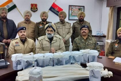 ਸੰਗਰੂਰ ਵਿਖੇ ਗੰਨ ਹਾਊਸ ਵਿਖੇ ਹੋਈ ਅਸਲਾ ਚੋਰੀ ਦੀ ਵਾਰਦਾਤ ਨੂੰ ਸੰਗਰੂਰ ਪੁਲਿਸ ਨੇ 24 ਘੰਟਿਆਂ ਅੰਦਰ ਸੁਲਝਾਇਆ, 5 ਵਿਅਕਤੀ ਗ੍ਰਿਫਤਾਰ