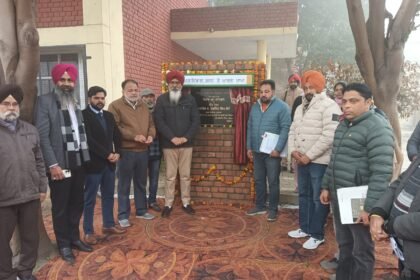 ਐਮ.ਐਲ.ਏ. ਫ਼ਰੀਦਕੋਟ ਗੁਰਦਿੱਤ ਸਿੰਘ ਸੇਖੋਂ ਨੇ ਸਰਕਾਰੀ ਕਾਲਜ ਆਫ ਐਜੂਕੇਸ਼ਨ ਵਿਖੇ ਰੱਖਿਆ ਲਾਇਬਰੇਰੀ ਦਾ ਨੀਂਹ ਪੱਥਰ, 40 ਲੱਖ ਰੁਪਏ ਦੀ ਲਾਗਤ ਨਾਲ ਉਸਾਰੀ ਜਾਵੇਗੀ ਲਾਇਬ੍ਰੇਰੀ