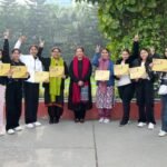 के.एम.वी. की छात्राओं ने नासिक, महाराष्ट्र में आयोजित नेशनल यूथ फेस्टिवल में सम्मानित हो विद्यालय को किया गौरवान्वित