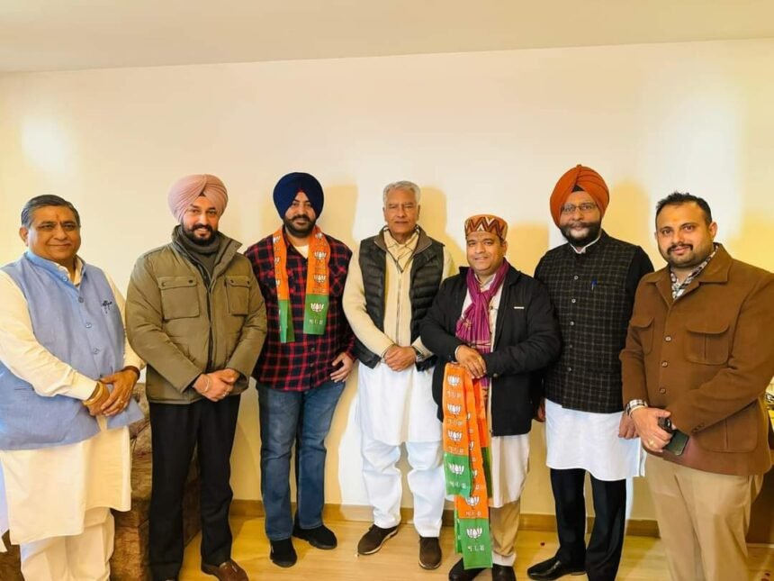 जालंधर कैंट हल्के में अकाली दल को बड़ा झटका, यूथ अकाली दल के प्रदेश महासचिव जसप्रीत सिंह लक्की भाजपा में हुए शामिल