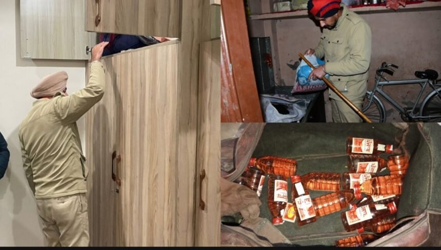 कमिश्नरेट पुलिस ने शहर में चलाया तलाशी अभियान, 47 बोतल शराब, 25100 रुपये नकद और एक्टिवा स्कूटर समेत 18 गिरफ़्तार