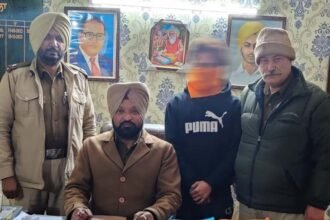 ਔਰਤ ਦਾ ਪਰਸ ਖੋਹ ਕੇ ਭੱਜੇ ਲੁਟੇਰੇ ਨੂੰ ਪੁਲਿਸ ਨੇ ਕੀਤਾ ਕਾਬੂ