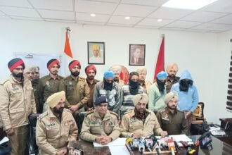 गोराया पुलिस ने 4 नशा तस्करों को 63 किलों अफीम के साथ किया गिरफ्तार