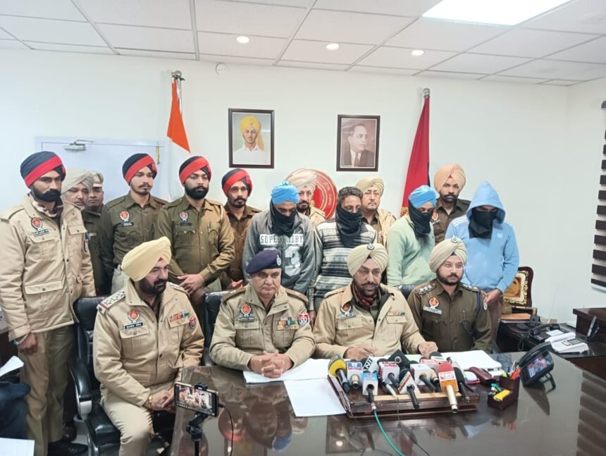 गोराया पुलिस ने 4 नशा तस्करों को 63 किलों अफीम के साथ किया गिरफ्तार