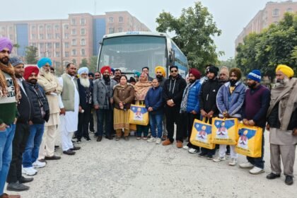 ਮੁੱਖ ਮੰਤਰੀ ਤੀਰਥ ਯਾਤਰਾ ਯੋਜਨਾ ਤਹਿਤ ਕਪੂਰਥਲਾ ਤੋਂ ਮਾਤਾ ਚਿੰਤਪੁਰਨੀ ਜੀ,ਜਵਾਲਾ ਜੀ, ਨੈਣਾ ਦੇਵੀ ਜੀ ਅਤੇ ਸ੍ਰੀ ਅਨੰਦਪੁਰ ਸਾਹਿਬ ਲਈ ਬੱਸ ਹੋਈ ਰਵਾਨਾ