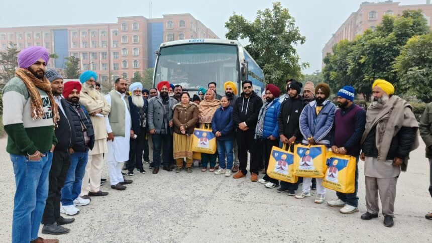 ਮੁੱਖ ਮੰਤਰੀ ਤੀਰਥ ਯਾਤਰਾ ਯੋਜਨਾ ਤਹਿਤ ਕਪੂਰਥਲਾ ਤੋਂ ਮਾਤਾ ਚਿੰਤਪੁਰਨੀ ਜੀ,ਜਵਾਲਾ ਜੀ, ਨੈਣਾ ਦੇਵੀ ਜੀ ਅਤੇ ਸ੍ਰੀ ਅਨੰਦਪੁਰ ਸਾਹਿਬ ਲਈ ਬੱਸ ਹੋਈ ਰਵਾਨਾ