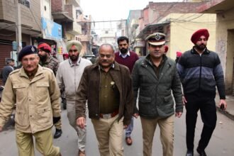कमिश्नरेट पुलिस ने काजी मंडी इलाके में छह घंटे तक व्यापक तलाशी अभियान चलाया