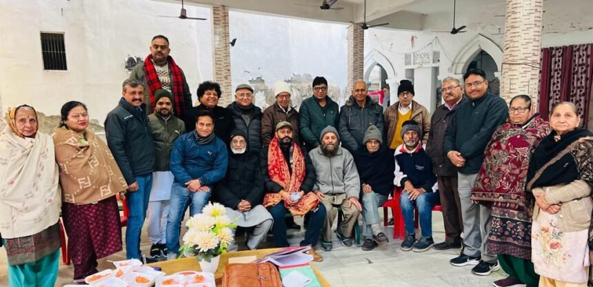 दीपक सलवान सर्वसम्मिति से श्री हरिनाम प्रचार मंडल मंदिर श्री जानकी दास कपूरथला के अध्यक्ष नियुक्त