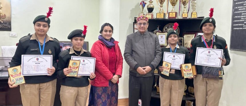 सेंट सोल्जर लॉ कॉलेज के कैडेट्स ने सीएटीसी कैंप में विभिन्न पदक हासिल किए