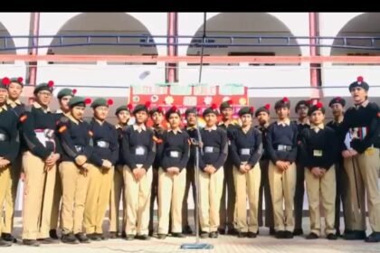 सेंट सोल्जर डिवाइन पब्लिक स्कूल में एन.सी. सी के कैडेट्स ने मनाया भारतीय सेना दिवस