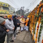 ਸ਼੍ਰੀ ਗੁਰੂ ਗੋਬਿੰਦ ਸਿੰਘ ਜੀ ਦੇ ਪ੍ਰਕਾਸ਼ ਪੁਰਬ ਮੌਕੇ ਕੱਢੇ ਗਏ ਨਗਰ ਕੀਰਤਨ ਵਿੱਚ ਭਾਜਪਾ ਆਗੂਆਂ ਨੇ ਕੀਤੀ ਸ਼ਿਰਕਤ