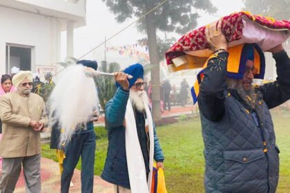 सेंट सोल्जर डिवाइन पब्लिक स्कूल में श्री गुरु गोबिंद सिंह महाराज जी के गुरुपर्व के मोके पर करवाया गया श्री सुखमनी साहिब जी का पाठ