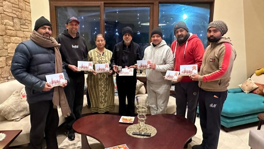 नरेश पंडित ने रेल टैक के एमडी सुरेश जैन को दिया अयोध्या में रामलला की प्राण प्रतिष्ठा का निमंत्रण