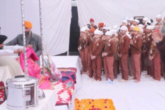 सेंट सोल्जर डिवाइन पब्लिक स्कूल इंटर कॉलेज में श्री सुखमनी साहिब पाठ का किया गया आयोजन