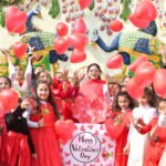 सेंट सोल्जर ग्रुप ऑफ इंस्टीटूशन्स में स्कूल छात्रों के साथ मनाया गया वैलेंटाइन डे
