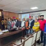 भाजपा नेताओ ने नवनियुक्त डीसी अमित पंचाल को किया सन्मानित