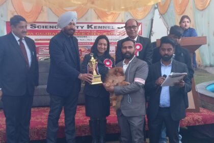 पुष्पा गुजराल साइंस सिटी, कपूरथला में करवाया गया डॉग शो