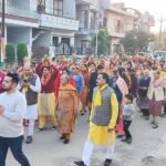 ਮੂਰਤੀ ਸਥਾਪਨਾ ਦੇ ਸੰਬੰਧ ਵਿਚ ਸ਼ੋਭਾ ਯਾਤਰਾ ,ਸ਼੍ਰੀ ਖਾਟੂ ਸ਼ਿਆਮ ਜੀ ਦੀ ਮੂਰਤੀ ਸਥਾਪਨਾ 14 ਨੂੰ