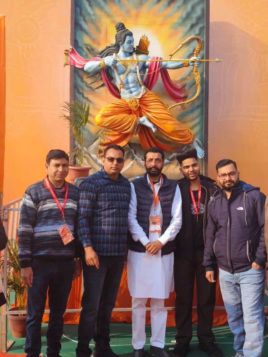 ਪ੍ਰਭੂ ਸ਼੍ਰੀ ਰਾਮ ਜੀ ਦੀ ਪਾਵਨ ਨਗਰੀ ਅਯੁੱਧਿਆ ਵਿਖੇ ਸ਼੍ਰੀ ਰਾਮ ਮੰਦਿਰ ਦੇ ਦਰਸ਼ਨਾਂ ਲਈ ਇੱਕ ਟ੍ਰੇਨ 3 ਮਾਰਚ  ਦਿਨ ਐਤਵਾਰ ਨੂੰ ਚੱਲੇਗੀ-ਵਿੱਕੀ ਗੁਜਰਾਲ