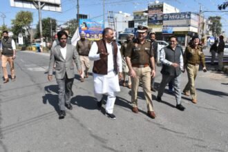 सांसद, डिप्टी कमिश्नर एवं पुलिस कमिश्नर ने शोभा यात्रा के रास्ते की तैयारियों का जायजा लिया, अधिकारियों व संगठनों के प्रतिनिधियों के साथ की बैठक