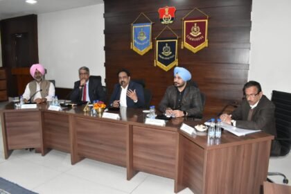 आजाद एंव निष्पक्ष लोकसभा चुनाव-2024 करवाने के लिए पी.ए.पी. में अंतरराज्यीय तालमेल बैठक , हिमाचल प्रदेश, जम्मू-कश्मीर, राजस्थान के उच्च अधिकारियों ने लिया भाग