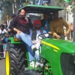 ਕਿਸਾਨ ਮਜ਼ਦੂਰ ਏਕਤਾ ਜਿੰਦਾਬਾਦ ਦੇ ਨਾਰਿਆਂ ਨਾਲ ਕਾਂਗਰਸ ਪਾਰਟੀ ਨੇ ਕਪੂਰਥਲਾ ਚ ਕੱਢਿਆ ਟਰੈਕਟਰ ਮਾਰਚ