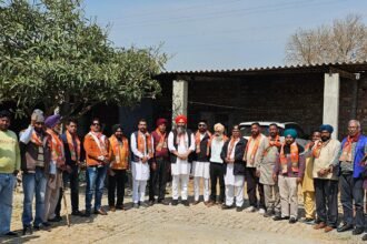 ਸਬਦਾ ਸਾਥ ਸਬਦਾ ਵਿਕਾਸ ਵਾਕ ਦਾ ਅਰਥ ਹੈ-ਲੋਕਾਂ ਦੇ ਅਧਿਕਾਰ ਬਿਨਾਂ ਕਿਸੇ ਰੁਕਾਵਟ ਦੇ ਉਨ੍ਹਾਂ ਤੱਕ ਪਹੁੰਚਣ-ਖੋਜੇਵਾਲ