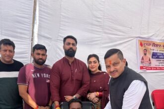 ਸ਼ਹੀਦ ਊਧਮ ਸਿੰਘ ਸੇਵਾ ਸੁਸਾਇਟੀ ਵੱਲੋਂ ਲਗਾਇਆ ਗਿਆ ਖੂਨਦਾਨ ਕੈਂਪ