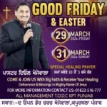 ਦ ਓਪਨ ਡੋਰ ਚਰਚ ਖੋਜੇਵਾਲਾ ਵਿਖੇ ਸ਼ਾਨੋ ਸ਼ੋਕਤ ਨਾਲ ਮਨਾਇਆ ਜਾਵੇਗਾ ਗੁਡ ਫਰਾਇਡੇ ਅਤੇ ਈਸਟਰ – ਪਾਸਟਰ ਦਿਓਲ