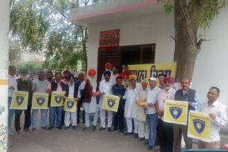 ਪੰਜਾਬ ਨੰਬਰਦਾਰ ਯੂਨੀਅਨ ਦਾ ਜਲੰਧਰ ਤਹਿਸੀਲ ਕੰਪਲੈਕਸ ਵਿਖੇ ਮਨਾਇਆ ਗਿਆ 45ਵਾਂ ਸਥਾਪਨਾ ਦਿਵਸ, ਵੰਡੇ ਗਏ ਲੱਡੂ