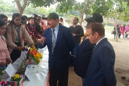 पुष्पा गुजराल साइंस सिटी में फ्लावर शो का आगाज,  300 से अधिक विद्यार्थियों ने फ्लावर शो में लिया हिस्सा