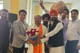 राष्ट्रवादी कांग्रेस पार्टी को मजबूत करने के लिए पंचकूला (हरियाणा) में चंडीगढ़, पंजाब व हिमाचल प्रदेश के अध्यक्षों में हुई एक विशेष मीटिंग।