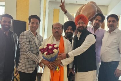 राष्ट्रवादी कांग्रेस पार्टी को मजबूत करने के लिए पंचकूला (हरियाणा) में चंडीगढ़, पंजाब व हिमाचल प्रदेश के अध्यक्षों में हुई एक विशेष मीटिंग।