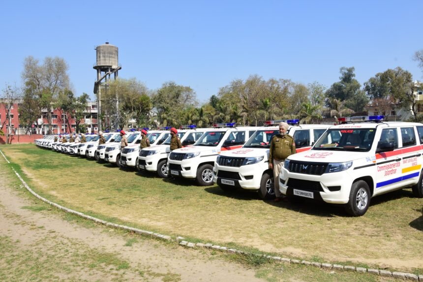 कमिश्नरेट पुलिस जालंधर ने परिचालन क्षमताएं बढ़ाईं, जालंधर पुलिस बेड़े में 28 नई गाड़ियां हुईं शामिल