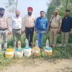 ਆਬਕਾਰੀ ਵਿਭਾਗ ਵਲੋਂ ਦਰਿਆ ਸਤਲੁਜ ਦੇ ਨੇੜਲੇ ਪਿੰਡਾਂ ਦੌਰਾਨ ਛਾਪੇਮਾਰੀ ਕਰਕੇ 7075 ਕਿਲੋਗ੍ਰਾਮ ਲਾਹਣ ਬਰਾਮਦ-ਮੌਕੇ ’ਤੇ ਕੀਤੀ ਨਸ਼ਟ- ਨਵਜੀਤ ਸਿੰਘ