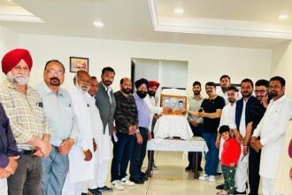 ਕਾਂਗਰਸ ਪਾਰਟੀ ਕਪੂਰਥਲਾ ਵਲੋਂ ਸ਼ਹੀਦ ਭਗਤ ਸਿੰਘ ਤੇ ਉਸਦੇ ਸ਼ਹੀਦ ਸਾਥੀਆਂ ਨੂੰ ਕੀਤੀ ਗਈ ਸ਼ਰਧਾਂਜਲੀ ਭੇਟ