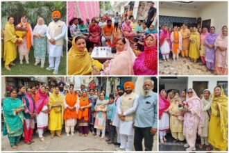 ਇਸਤਰੀ ਅਕਾਲੀ ਦਲ ਵੱਲੋਂ ਕਪੂਰਥਲਾ ਵਿਖੇ ਵੱਖ ਵੱਖ ਥਾਵਾਂ ਤੇ ਕੀਤੀਆਂ ਗਈਆਂ ਮੀਟਿੰਗਾਂ