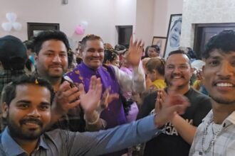 ਭਾਜਪਾ ਨੇ ਫੁੱਲਾਂ ਦੀ ਵਰਖਾ ਕਰਕੇ ਮਨਾਇਆ ਹੋਲੀ ਦਾ ਤਿਉਹਾਰ,ਯੂਥ ਵਰਕਰਾਂ ਨੇ ਵੀ ਪਾਇਆ ਭੰਗੜਾ