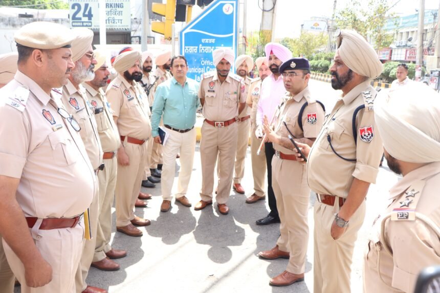 कमिश्नरेट पुलिस जालंधर ने आम चुनाव से पहले एक आपातकालीन मॉक ड्रिल का किया आयोजन