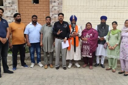 ਭਾਰਤੀ ਆਮ ਜਨਤਾ ਪਾਰਟੀ ਨੇ ਬੀਬੀ ਸੰਦੀਪ ਕੌਰ ਨਾਲ ਹੋਈ ਧੋਖਾਧੜੀ ਨੂੰ ਲੈਕੇ ਪਾਰਟੀ ਦਫਤਰ ਕਪੂਰਥਲਾ ਵਿਖੇ ਪ੍ਰੈਸ ਕੀਤੀ ਕਾਨਫਰੰਸ