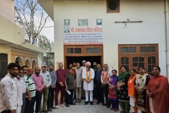 कपूरथला में भाजपा की और से लोकसभा चुनाव की तैयारियों को लेकर की गई बैठक