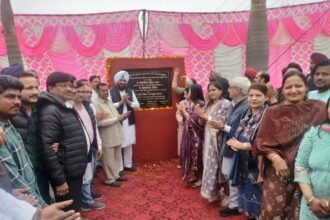 कैबिनेट मंत्री बलकार सिंह ने 13.50 करोड़ की लागत के सीवरेज प्रोजेक्ट का रखा नींव पत्थर