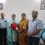 ਭਾਜਪਾ ਮਹਿਲਾ ਮੋਰਚਾ ਦੀ ਸੂਬਾ ਕਾਰਜਕਾਰਨੀ ਮੈਂਬਰ ਰਿੰਪੀ ਸ਼ਰਮਾ ਨੇ ਅਨੀਤਾ ਸੋਮਪ੍ਰਕਾਸ਼ ਨਾਲ ਕੀਤੀ ਮੁਲਾਕਾਤ