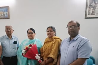 ਭਾਜਪਾ ਮਹਿਲਾ ਮੋਰਚਾ ਦੀ ਸੂਬਾ ਕਾਰਜਕਾਰਨੀ ਮੈਂਬਰ ਰਿੰਪੀ ਸ਼ਰਮਾ ਨੇ ਅਨੀਤਾ ਸੋਮਪ੍ਰਕਾਸ਼ ਨਾਲ ਕੀਤੀ ਮੁਲਾਕਾਤ