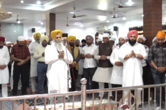 स्वर्गवासी सरदार हरनेक सिंह जी की अंतिम अरदास में सैकड़ो लोगों ने दी अंतिम विदाई एवं श्रद्धांजलि