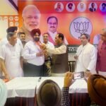 जालंधर लोकसभा हल्के में भाजपा का किला हुआ और ज्यादा मजबूत,रिटायर्ड एसएसपी हरविंद्र सिंह ढल्ली भाजपा में हुए शमिल