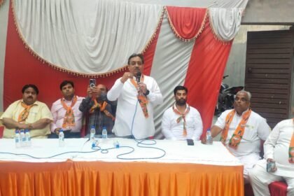 भाजपा प्रदेश महामंत्री राकेश राठौर ने सुशील कुमार रिंकू के हक में किया चुनाव प्रचार