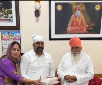 भाजपा के लोकसभा उम्मीदवार सुशील कुमार रिंकू परिवार सहित डेरा सचखंड बल्लां में हुए नतमस्तक