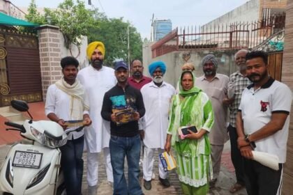 ਲੋਕ ਆਮ ਆਦਮੀ ਪਾਰਟੀ ਦੇ ਨਾਲ ਹਨ ਤੇ ਭੁੱਲਰ ਵੱਡੀ ਲੀਡ ਨਾਲ ਜਿੱਤਣਗੇ : ਐਡਵੋਕੇਟ ਚੰਦੀ