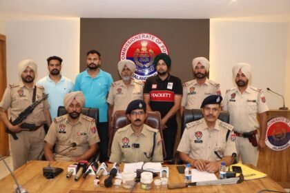जालंधर कमिश्नरेट पुलिस ने अंतर्राज्यीय लुटेरों के एक गिरोह का किया भंडाफोड़, सोना और अन्य कीमती सामान समेत 11 गिरफ्तार